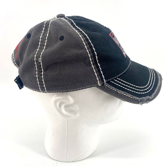 Old Whiskey River Don't Run Dry Distressed Baseball Cap Willie Nelson Tour 2017 - Picture 6 of 8